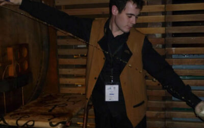 «Acreditado para escanciar», foto ganadora del Premio Crónica Fotográfica de ANIS