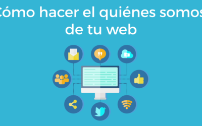 Cómo hacer el quienes somos de tu web